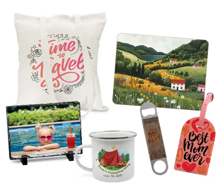 Custom printed home decor products
