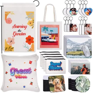 Custom branded kit with sublimation printed products
