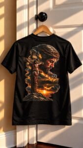 Jesus Crucifix Sunset Tee